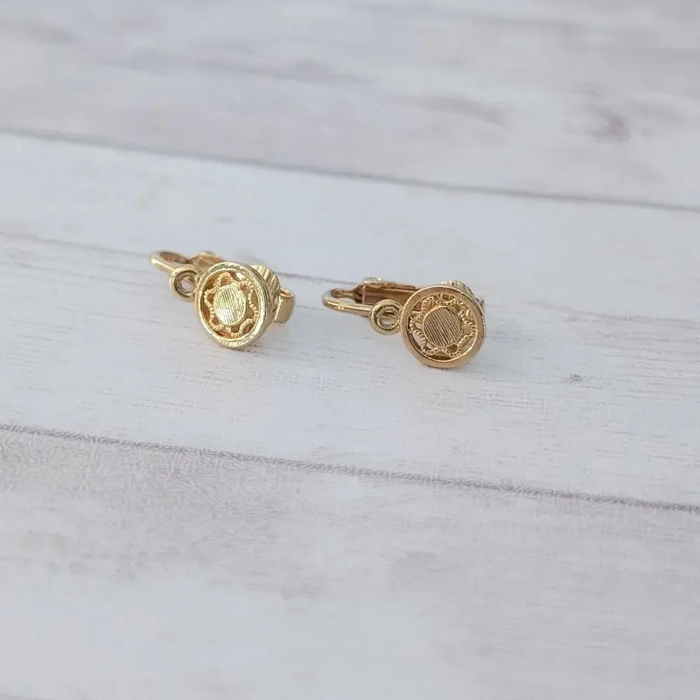 Vintage clip earrings